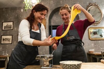 Rome Trastevere Pasta Making Class with Eating Europe