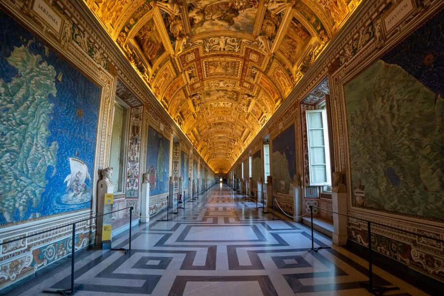 Rome: Vatican Museums, Sistine Chapel & Basilica Tour - Gallery of Candelabra: ancient sculpture and decorative detail