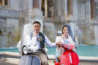 Rome Vespa Scooter Tour with Professional Photographer