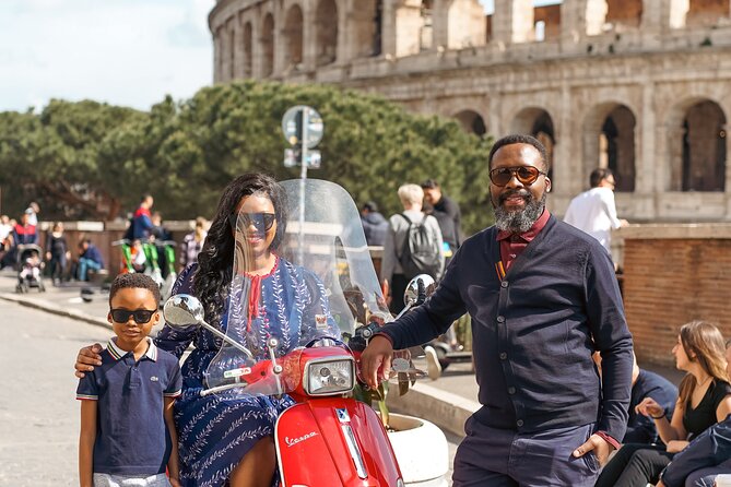 Rome Vespa Scooter Tour with Professional Photographer - Pantheon, Castel Sant’Angelo, and the moving city view