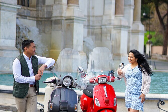 Rome Vespa Scooter Tour with Professional Photographer - Safety, comfort, and the driver arrangement