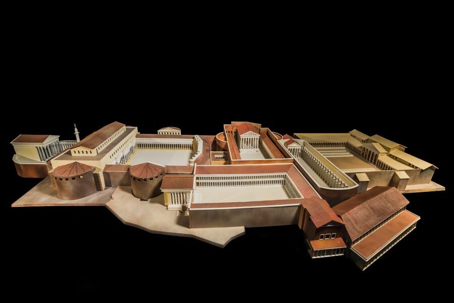 Rome: Welcome To Rome Immersive Multimedia Show - The City Model and Rome’s Changing Shape
