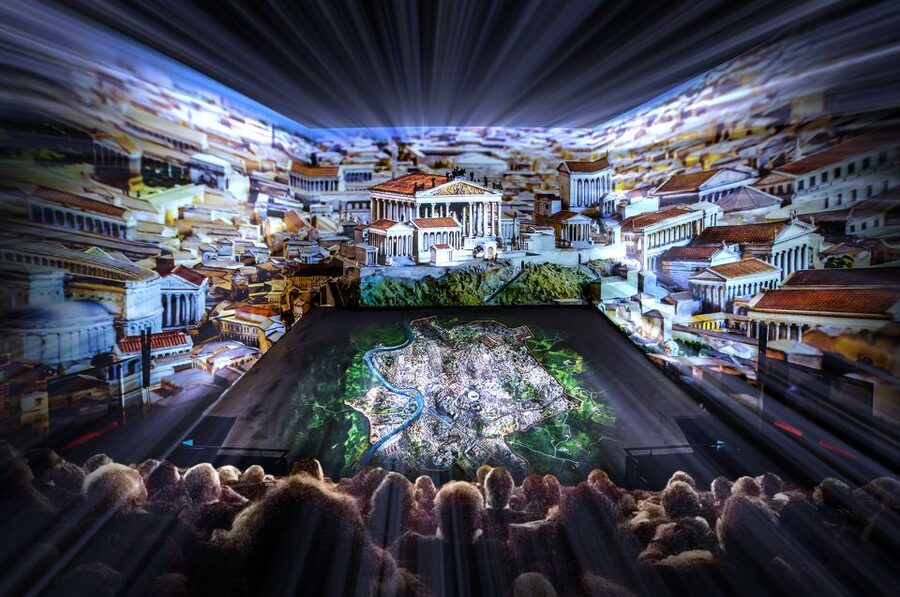 Rome: Welcome To Rome Immersive Multimedia Show - Audio Guides in Nine Languages