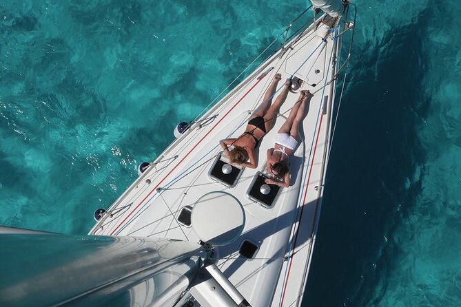 Sailing boat from Santa Teresa di Gallura to the Maddalena Archipelago - Port Madonna, Razzoli, and Santa Maria