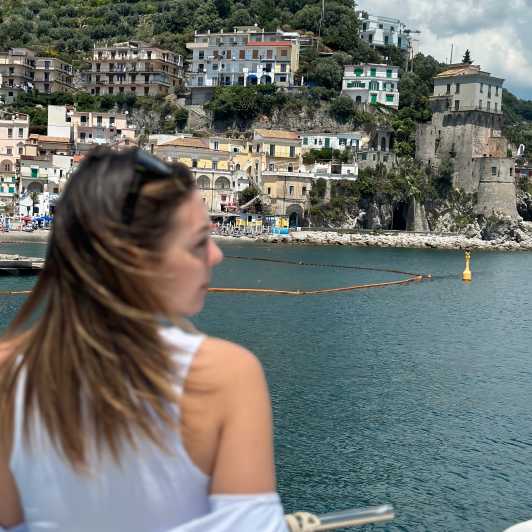 Salerno: Amalfi Coast Cruise with Lunch, Aperitif & Swimming - Vietri sul Mare, Cetara, and the first coastal views