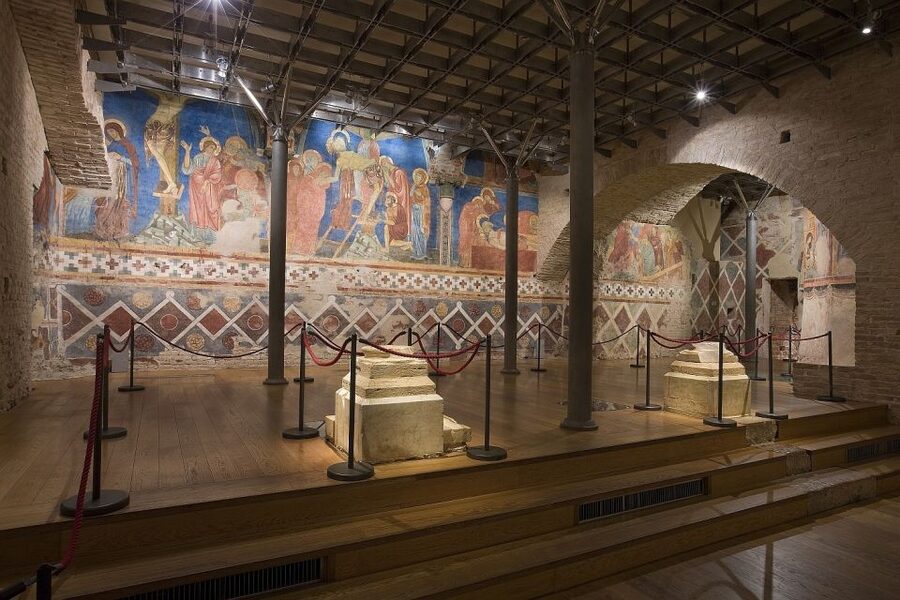 Siena: Siena Cathedral and Piccolomini Library Entry Ticket - The cathedral interior and its extraordinary floor