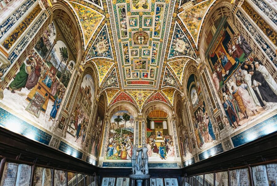 Siena: Siena Cathedral and Piccolomini Library Entry Ticket - Pinturicchio’s Piccolomini Library