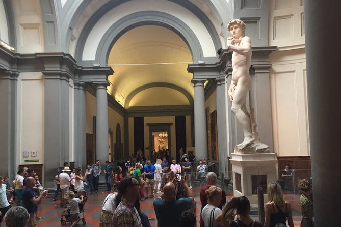 Skip-the-Line Guided Tour of Michelangelo’s David in Florence - Meeting David in the Tribune