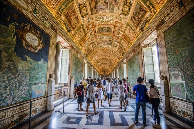 Skip the Line: Vatican & Sistine Chapel Ticket with Audio Guide - The Gallery of Maps rewards a slow look upward