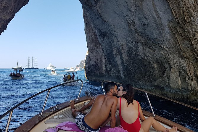 Small Group Boat Day Excursion to Capri Island from Sorrento - The Faraglioni, Natural Arch, and Punta Carena