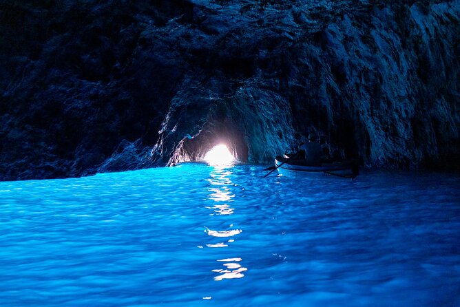 Small Group Tour from Naples to Blue Grotto, Anacapri and Capri - Reaching the Blue Grotto by minibus and small boat