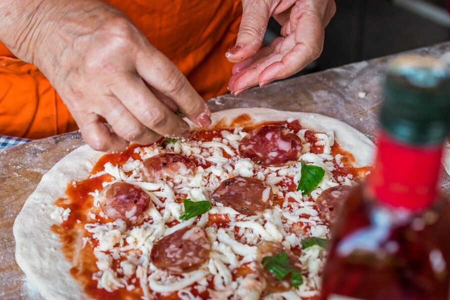 Sorrento: Pizza Making Class - Learning the dough, with one important timing detail
