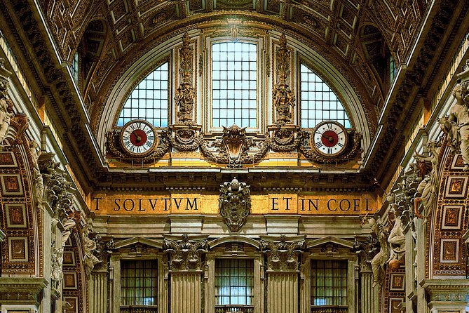 St Peter's Basilica Express Guided Tour, includes Dome Climb - Inside St Peter’s Basilica: art on a giant scale