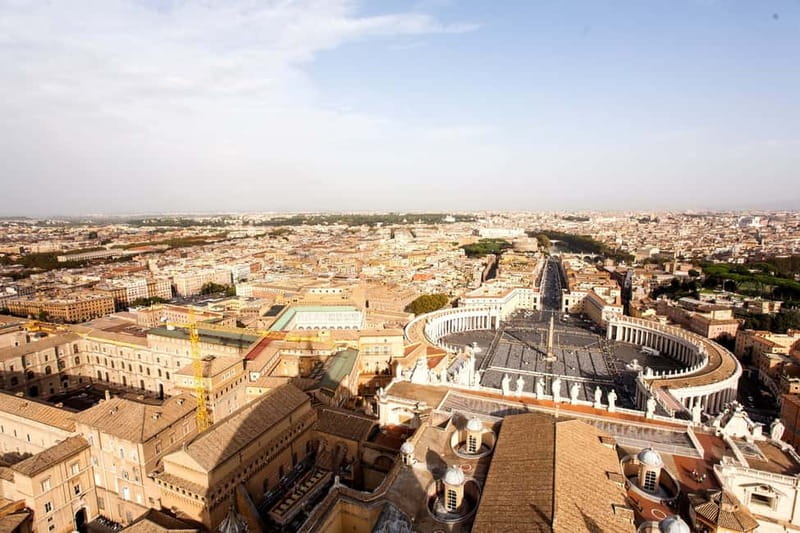 St Peter's Basilica Express Guided Tour with Dome Climb - Riding up to the Cupola