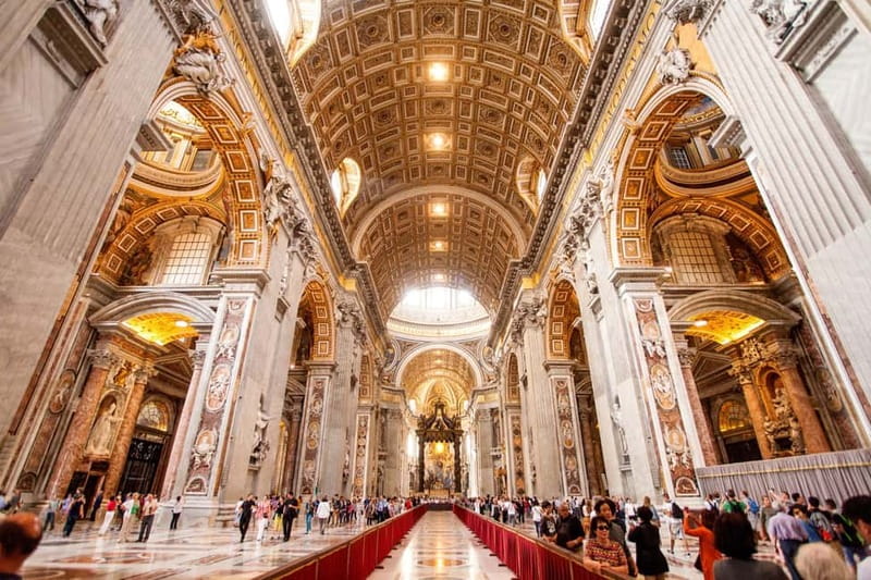 St Peter's Basilica Express Guided Tour with Dome Climb - Entering St. Peter’s Basilica