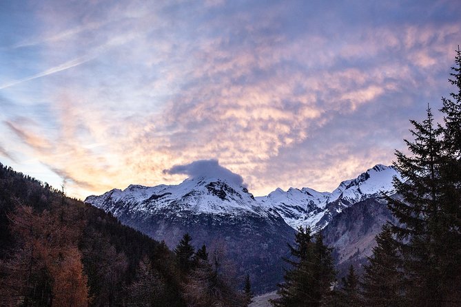 Swiss Alps Bernina Red Train and St.Moritz Tour from Milan - A short pause in Tirano