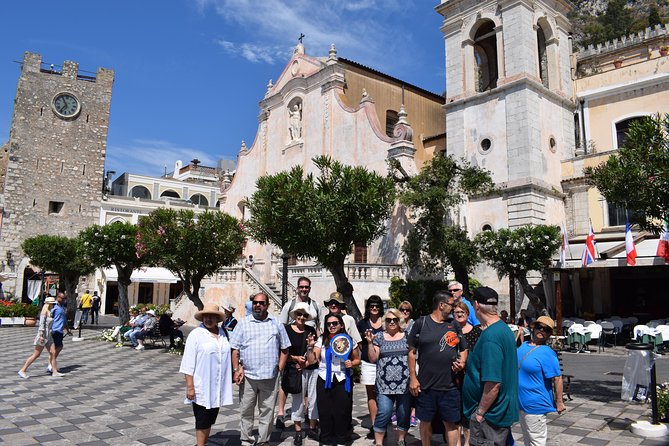 Taormina and Castelmola Tour from Messina - Guides, commentary, and group size