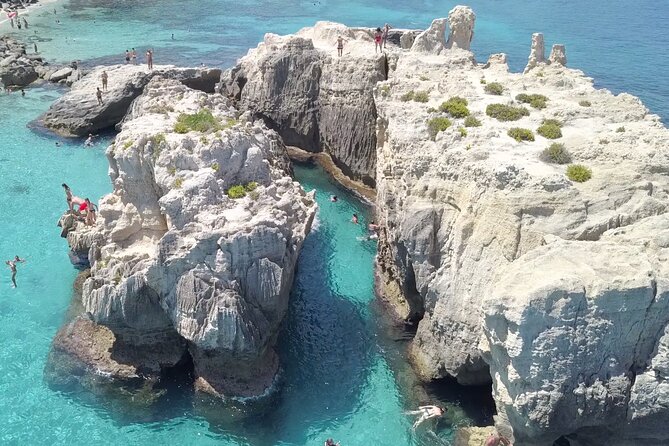 The best Boat Tour from Tropea to CapoVaticano, max 12 passengers - Capo Vaticano and the Grotticelle lagoon