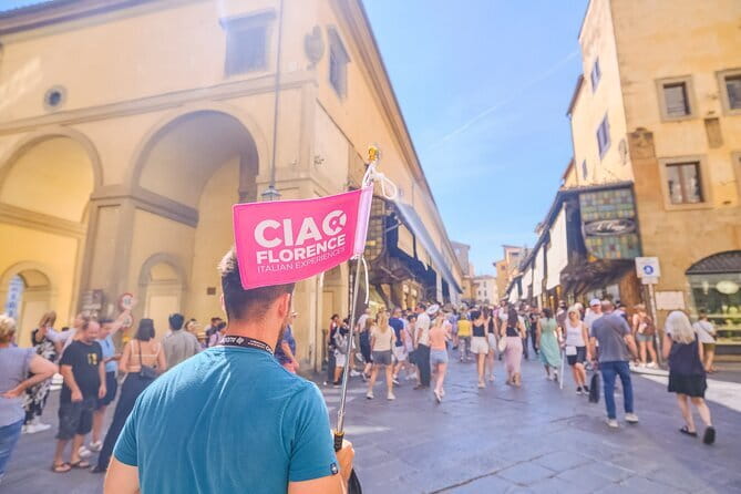 The Best of Florence Walking Tour in a Small Group - Ponte Vecchio and the walk toward Palazzo Pitti