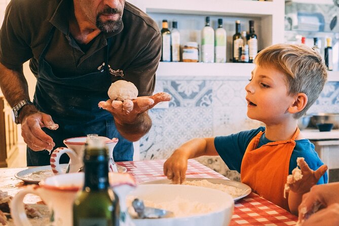 Toss, Bake, Cheers! - Sorrento Pizza Making Class with Wine - A personal pizza, wine, and tiramisu