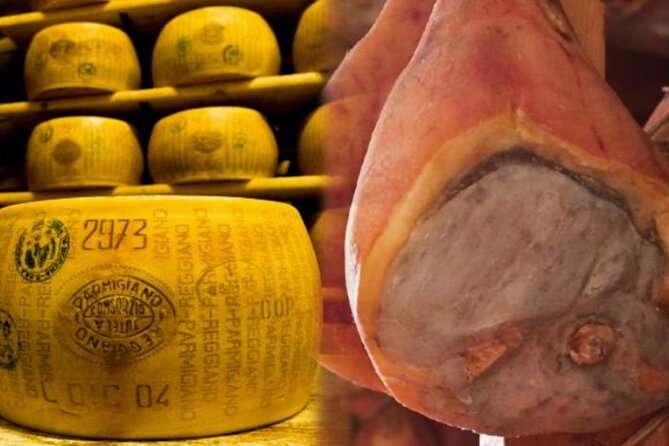 Tour Parmigiano Reggiano dairy and Parma ham - The ham tasting with bread and sparkling Malvasia