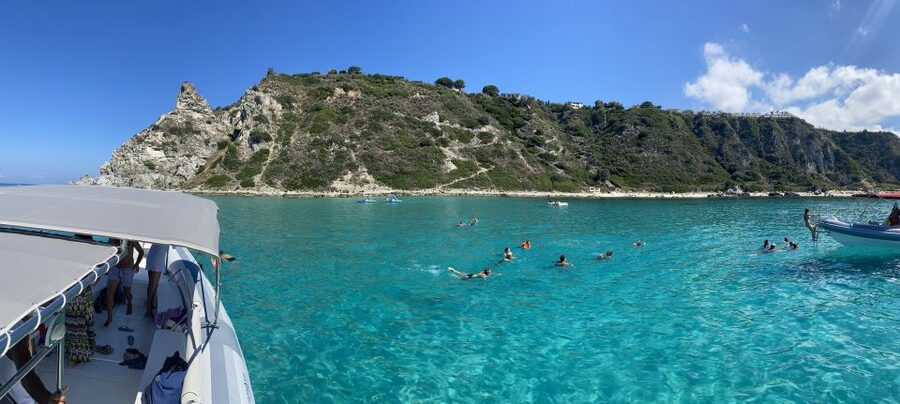 Tropea: Capo Vaticano Boat Trip with Snorkeling & Drink - Formicoli and the remains of an ancient port