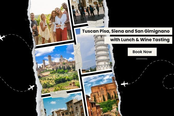 Tuscany Experience: Pisa, Siena, San Gimignano & Wine Tasting - The Chiantigiana road and a Tuscan winery lunch