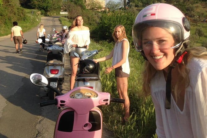 Tuscany Vespa Tour: Lunch & Wine Tasting, Countryside Roads - Leaving Florence for the Chianti hills