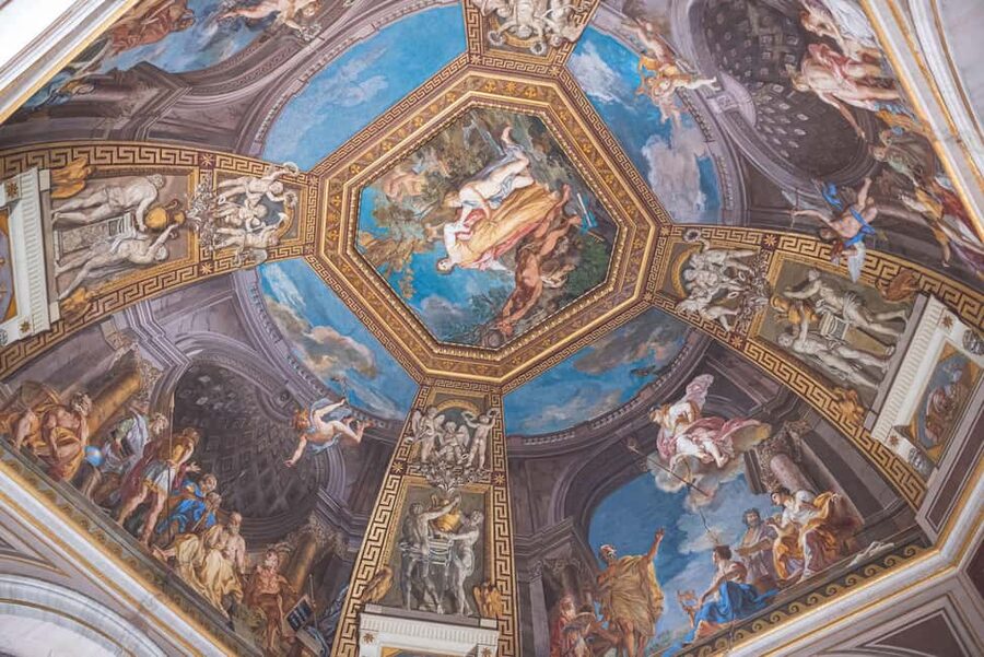 Vatican Museums and Sistine Chapel Tour with Basilica Access - The Belvedere Courtyard and the first galleries