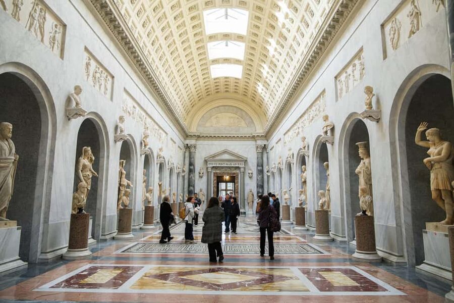 Vatican Museums & Sistine Chapel Guided Tour - Pio Clementino: ancient sculpture at full speed