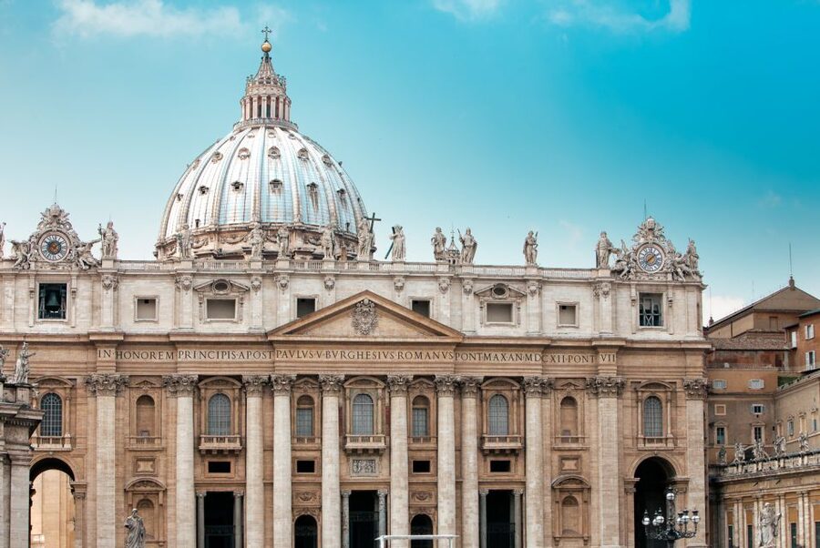 Vatican Museums, Sistine Chapel & St Peter's Basilica Tour - The Courtyard of the Pigna and Sphere Within Sphere