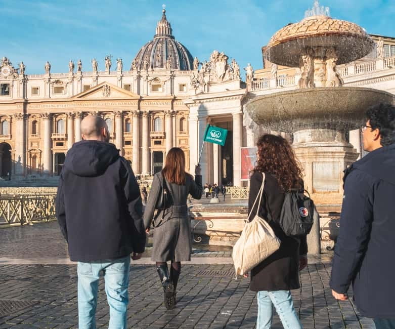 Vatican: St. Peter’s Basilica, Dome Climb & Papal Tombs Tour - Starting at Piazza della Città Leonina