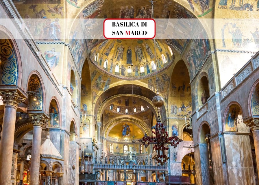Venice: Basilica and Doge's Palace Priority Ticket and Tour - Inside St. Mark’s Basilica