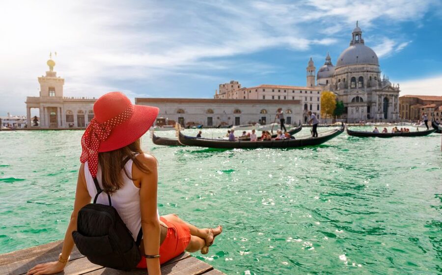 Venice: Gondola Tour under the Bridge of Sighs & Audio Guide - Setting out near Saint Mark’s Square