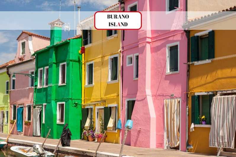 Venice Islands: Murano Glass & Burano Colors Guided Visit - Burano: color, lace, and room to wander