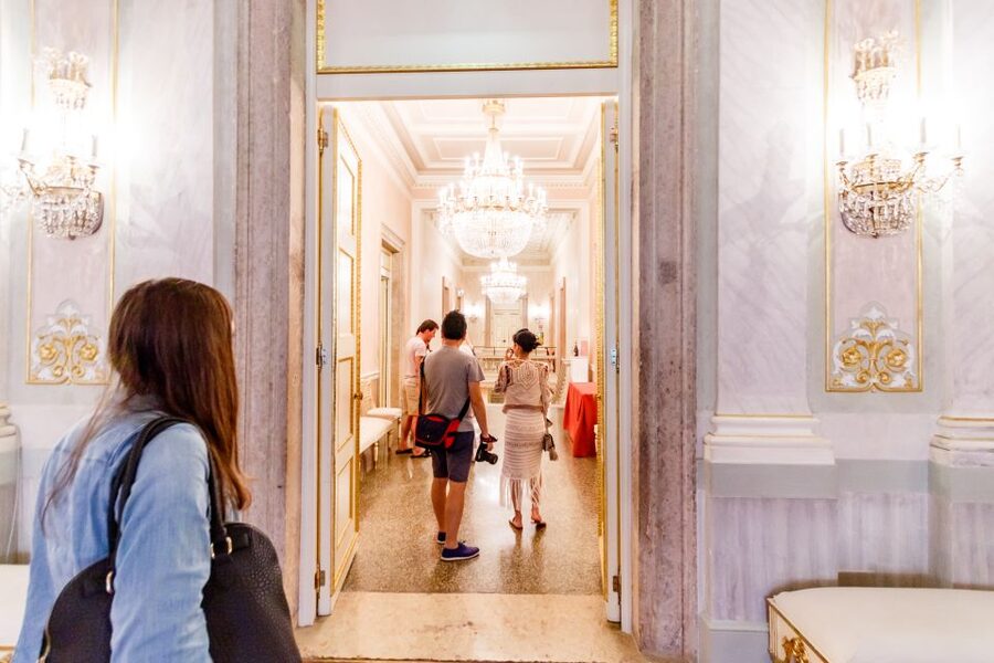 Venice: La Fenice Opera House Entry Ticket with Audio Guide - From the ticket counter to the first room
