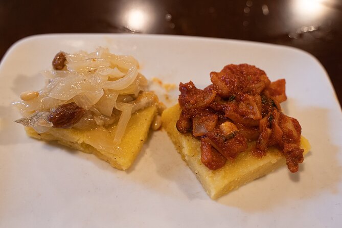 Venice Like a Local: Food, Wine & Spritz Tour with Traghetto Ride - What you actually eat and drink