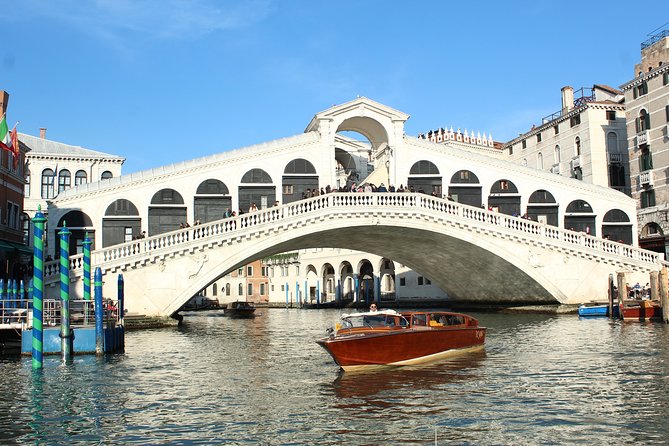Venice Marco Polo Airport Private Arrival Transfer via Motorboat - The airport pier and private motorboat ride