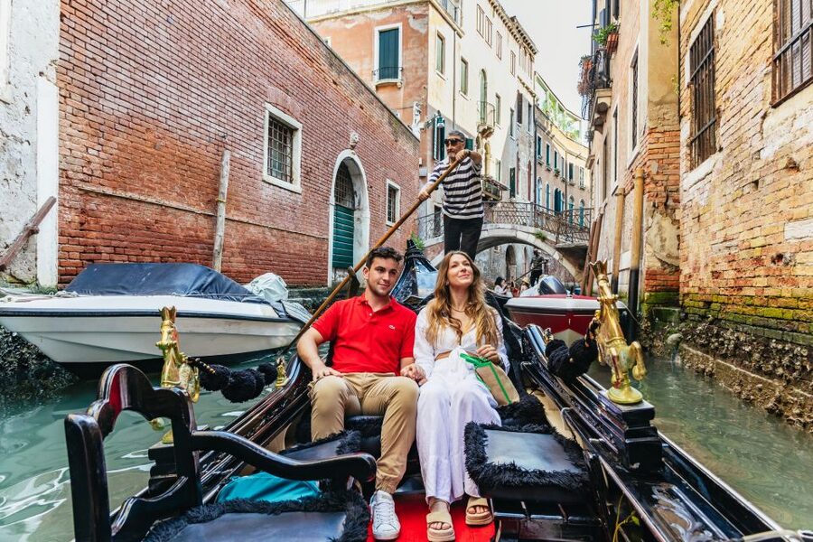 Venice: Private Gondola Ride along Grand Canal - Quiet canals and places you cannot reach on foot