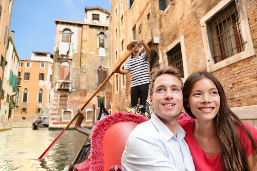 Venice: Private Gondola Ride - From the Grand Canal to quieter waterways