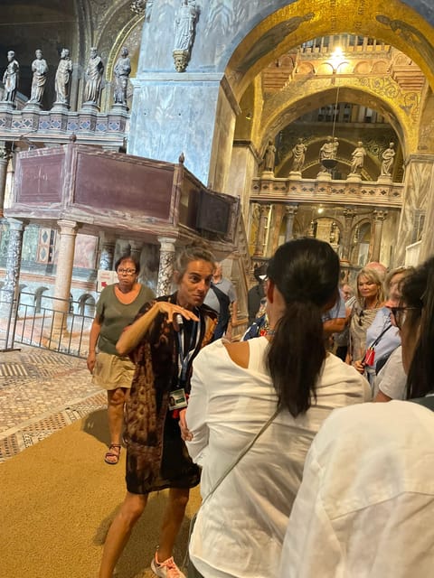 Venice: St. Mark's Basilica & Doge's Palace Tour with Ticket - Inside St. Mark’s Basilica