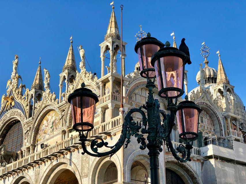Venice: St. Mark's Basilica Ticket with Audio Guide - The facade: stone arches, domes, and borrowed ideas