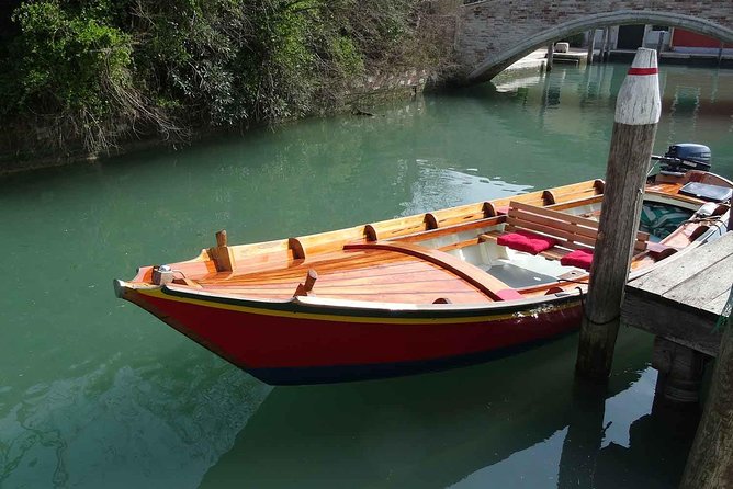 Venice Sunset Cruise by Typical Venetian Boat with Prosecco - The lagoon at golden hour