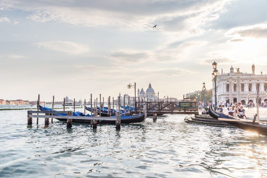 Venice: Traditional Shared Gondola Ride - The quieter canals near San Marco