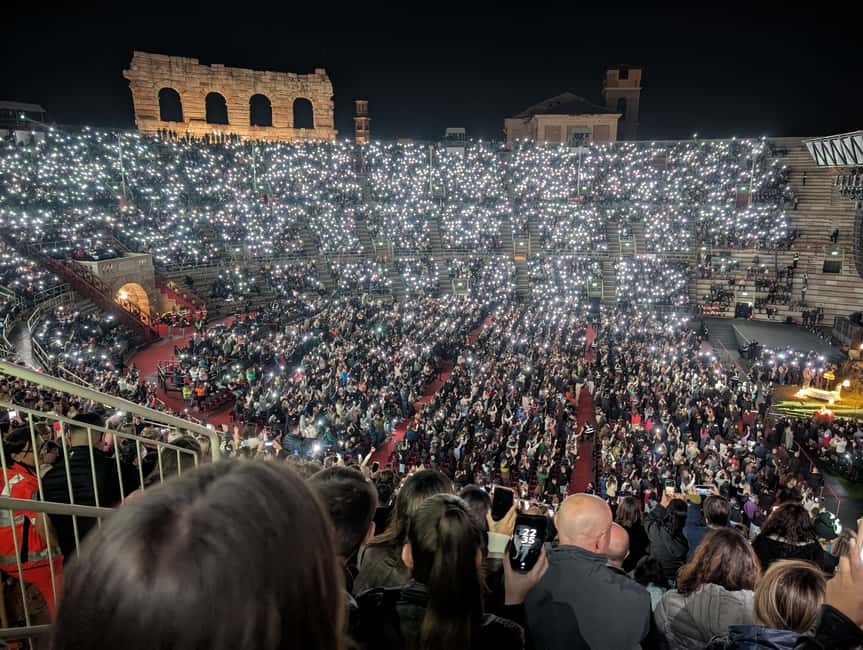 Verona: Arena di Verona Opera Ticket - Is the optional package good value?