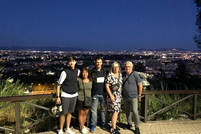 Vespa Sidecar Tour By Night with Pickup - Janiculum Hill finishes with the Fontanone